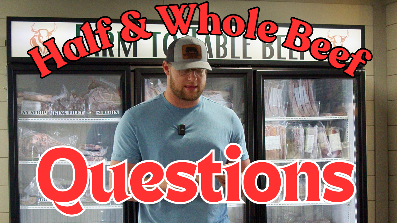 Half and Whole Beef Frequently Asked Questions
