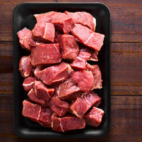 Raw Beef Stew Meat (1Lb) | Parker County Beef Company