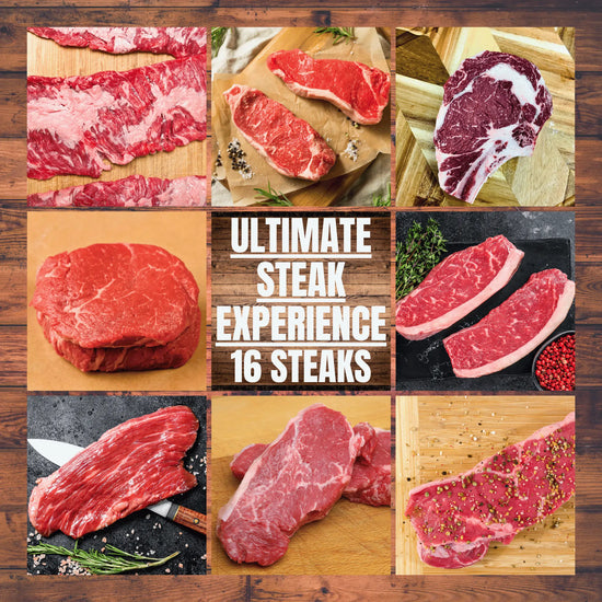 The Ultimate Steak Experience — 8 premium steak cuts from Parker County, Texas