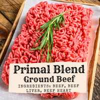 Primal Blend Ground Beef (1lb)