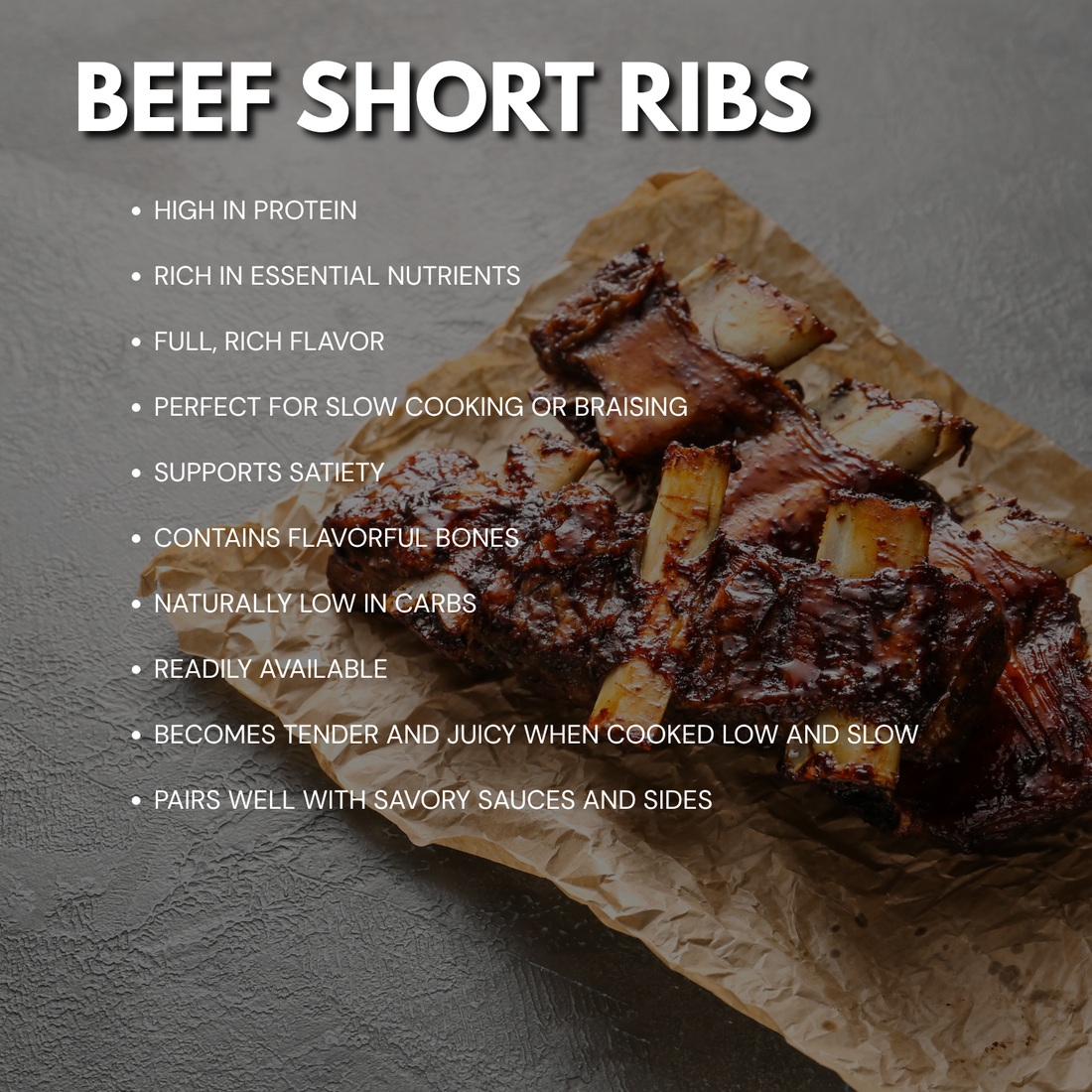 Beef Short Ribs (3.5lbs) – Parker County Beef Company